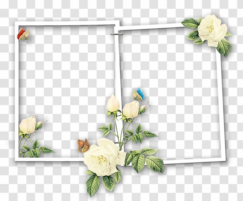 Clip Art Day Of The Dead Borders And Frames Image - Rose - Anniversary Transparent PNG