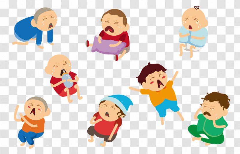 Vector Graphics Crying Infant Child Image - Play - As Children Transparent PNG