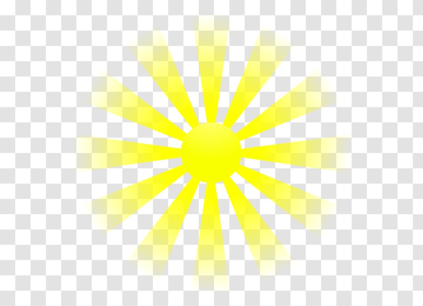 Sunlight Sky Desktop Wallpaper Yellow - Gradient Transparent PNG