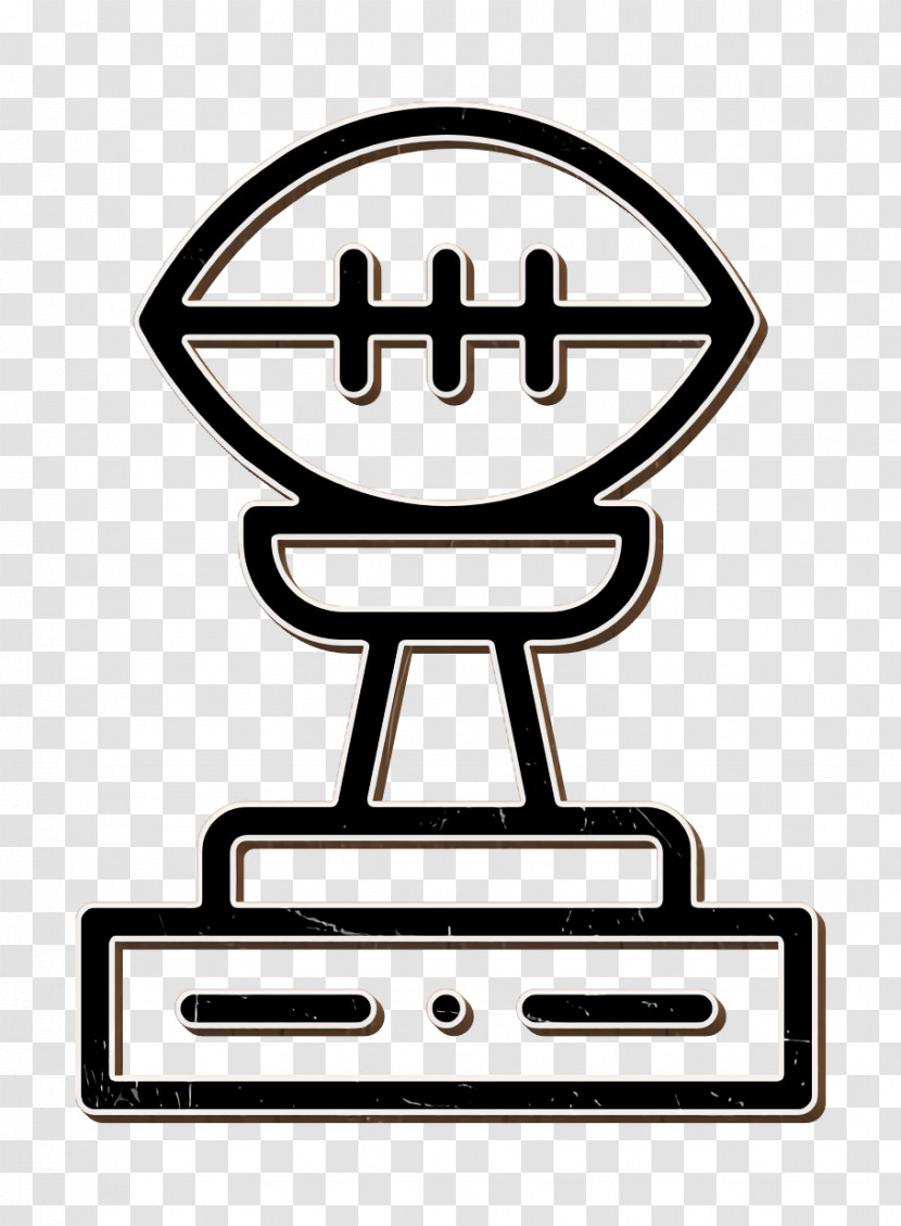 Superbowl Icon Winning Icon Football Trophy Icon Transparent PNG