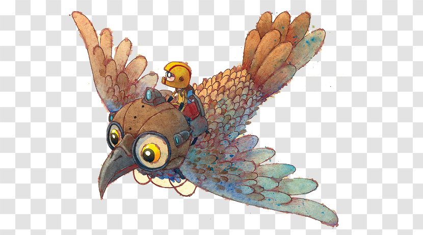 Curitiba Art Childrens Literature Illustration - Fauna - Flying Bird Transparent PNG