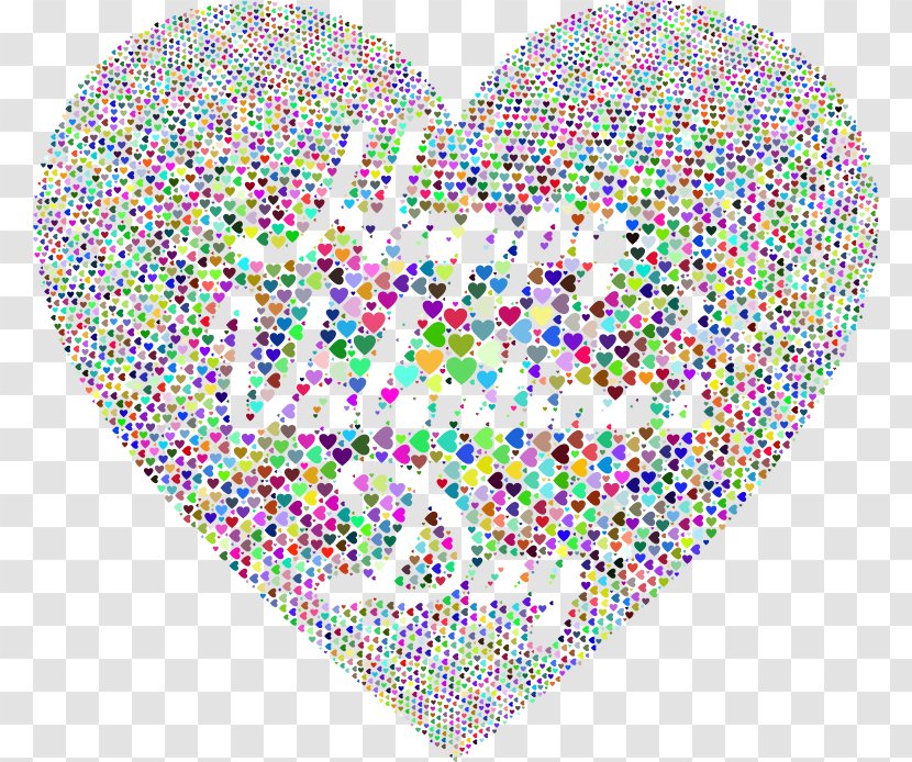 Valentine's Day Desktop Wallpaper Heart Clip Art - Cartoon Transparent PNG