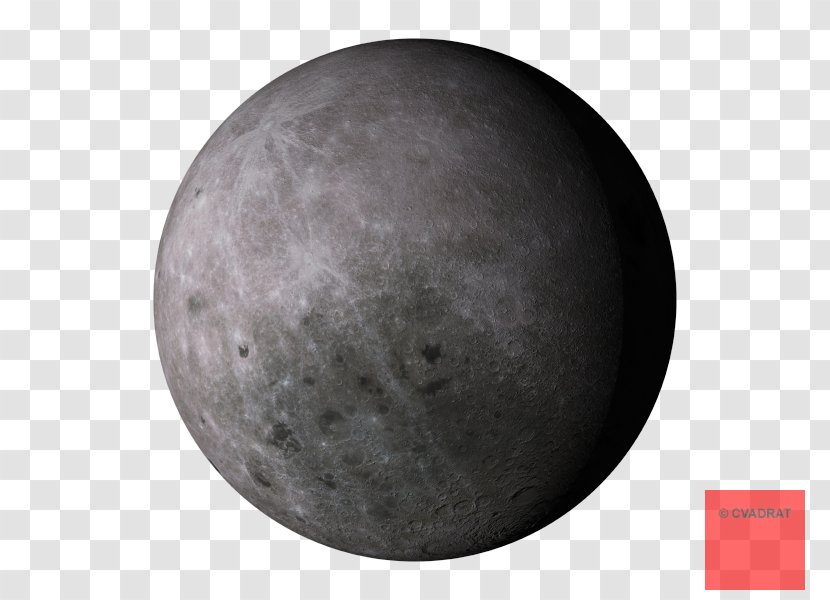 Rhea Planet Iapetus Saturn - Pure Black Transparent PNG