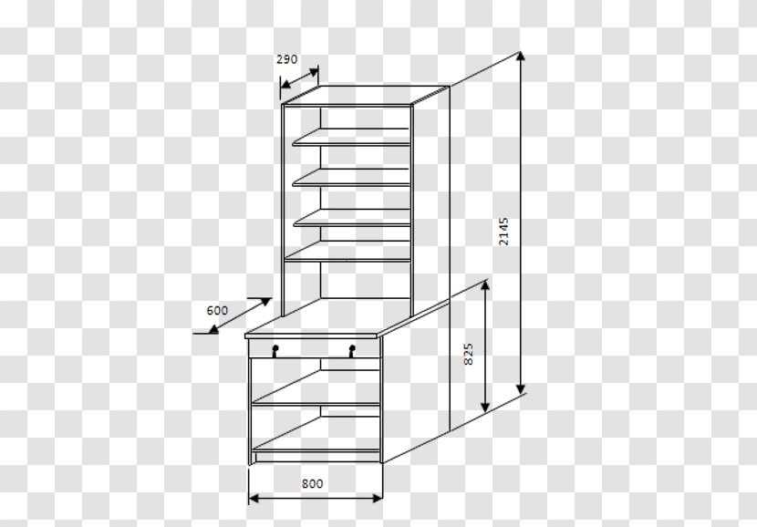 Technical Drawing Diagram Line Angle - File Cabinets - Kazan Transparent PNG