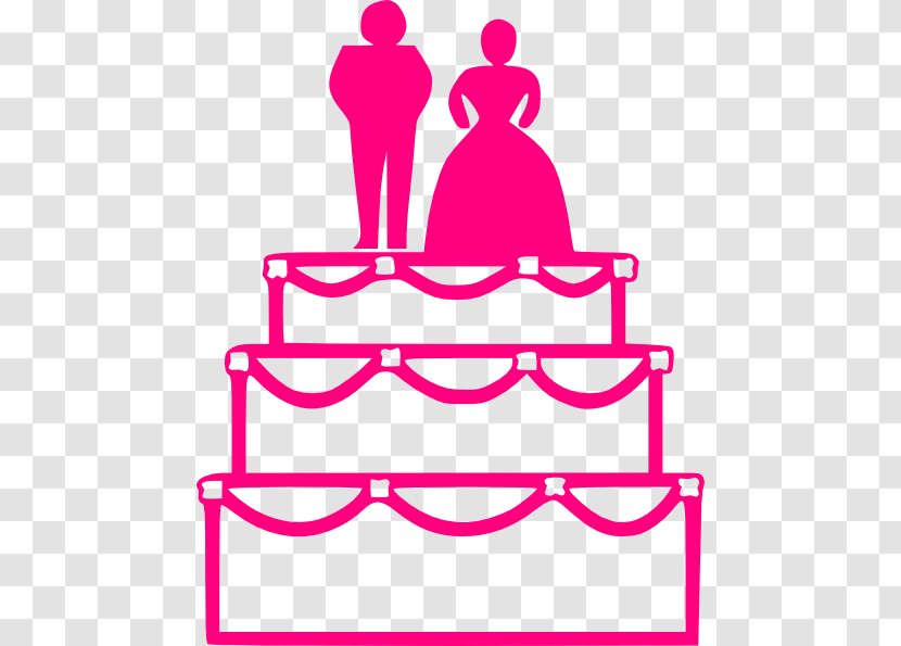 Wedding Cake Topper Birthday Cupcake Clip Art - Pink Transparent PNG