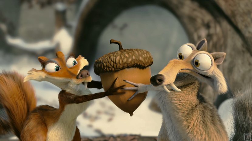 Sid Scrat Ice Age 4K Resolution Wallpaper - Film Transparent PNG