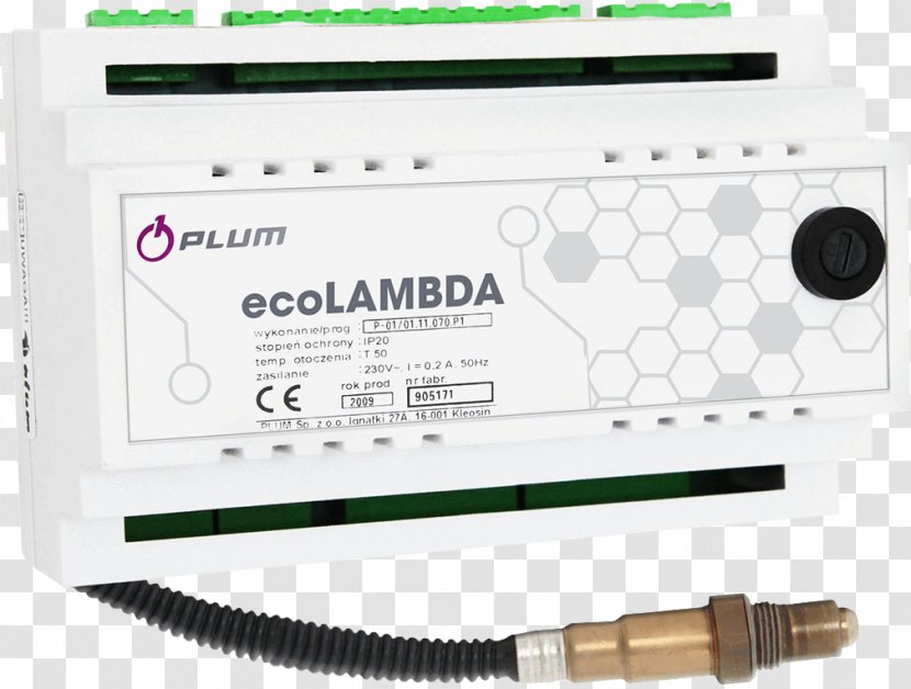 Oxygen Sensor Boiler Lambda Pellet Stove Fuel - Plum Transparent PNG