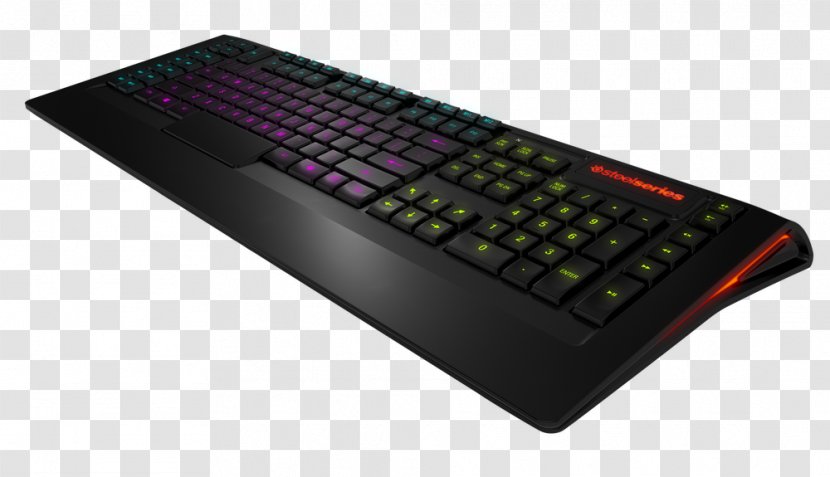 Computer Keyboard SteelSeries 64450 Apex 300 Gaming 350, Tastatur Hardware/Electronic Nordic M500, Adapter/Cable - Steelseries M500 Mechanical - USB Transparent PNG