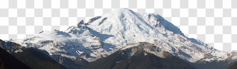 Mountain Terrain Snow Clip Art - Massif Transparent PNG