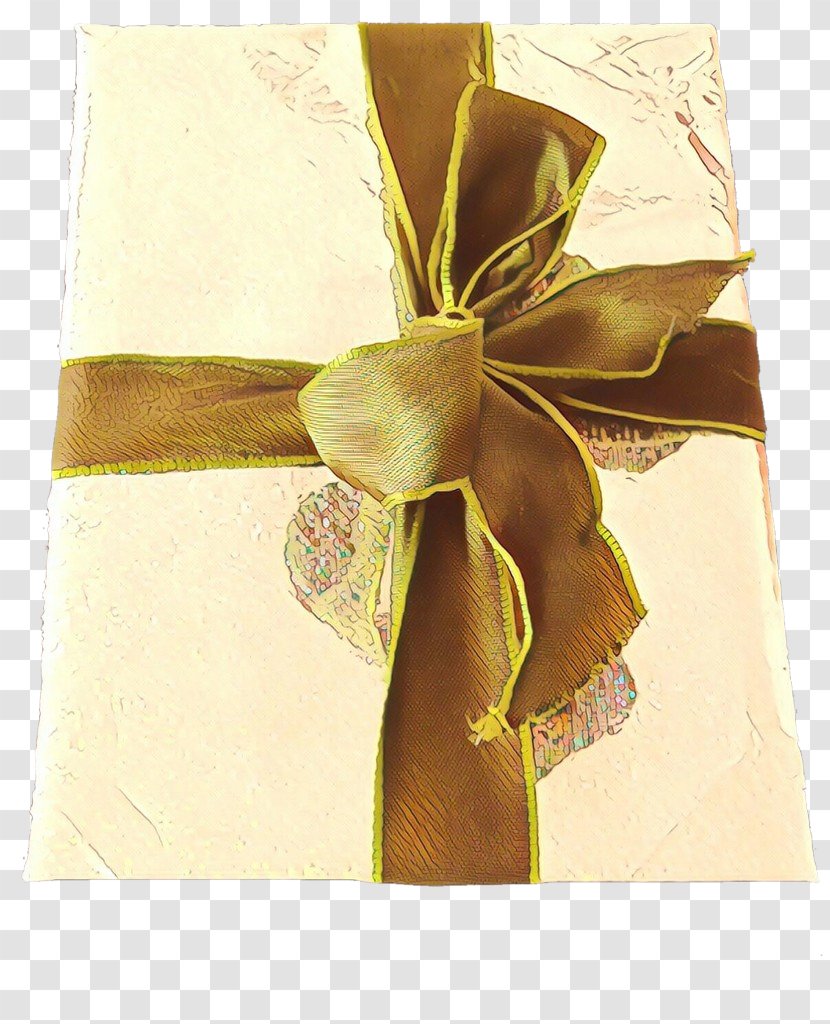 Present Ribbon - Rectangle - Paper Fashion Accessory Transparent PNG
