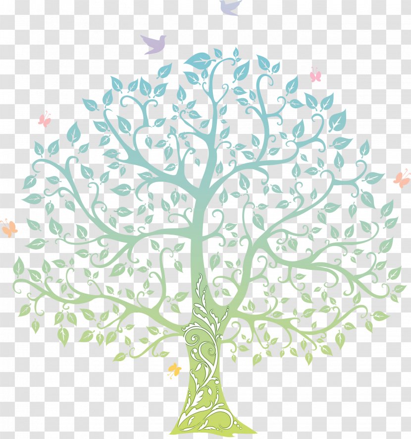 Family Tree Background Printing Plane Flower Transparent Png