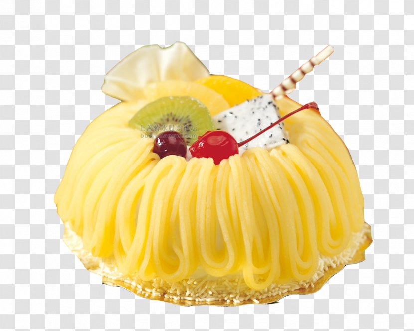 Fruitcake Chiffon Cake Shortcake Mousse Bakery - Kiwifruit - Pitaya Kiwi Fruit Transparent PNG