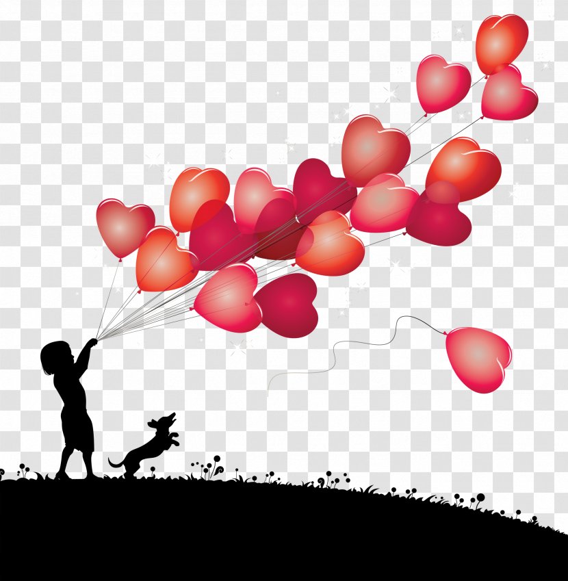 Balloon Child Love Clip Art - Photography - Lots Transparent PNG