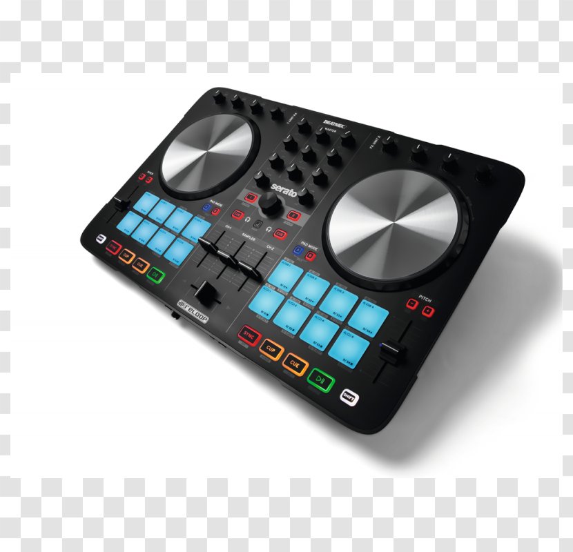 DJ Controller Audio Mixers Serato Research Fade Disc Jockey - Musical Instrument Accessory - Turntable Transparent PNG