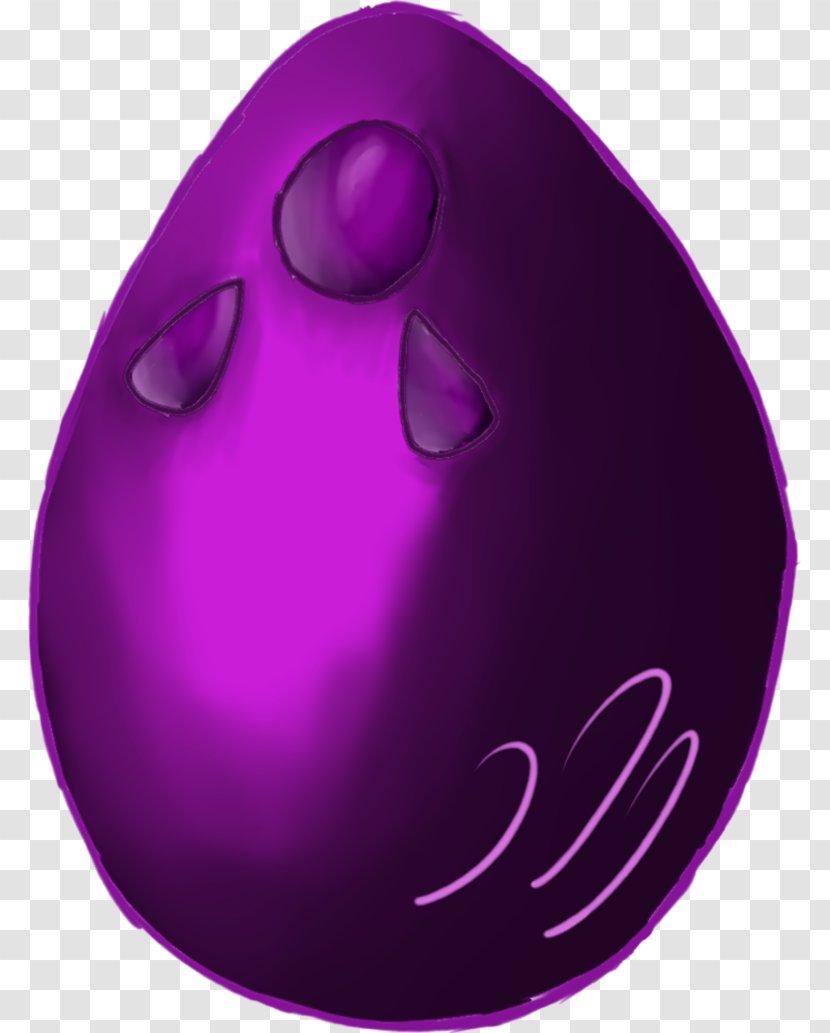 Easter Egg - Violet Transparent PNG