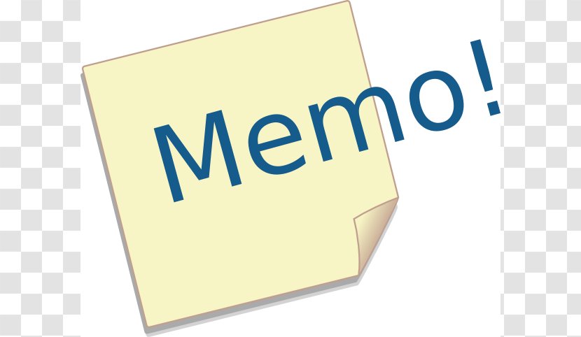 Memorandum Post-it Note Clip Art - Organization - Cute Memo Cliparts Transparent PNG