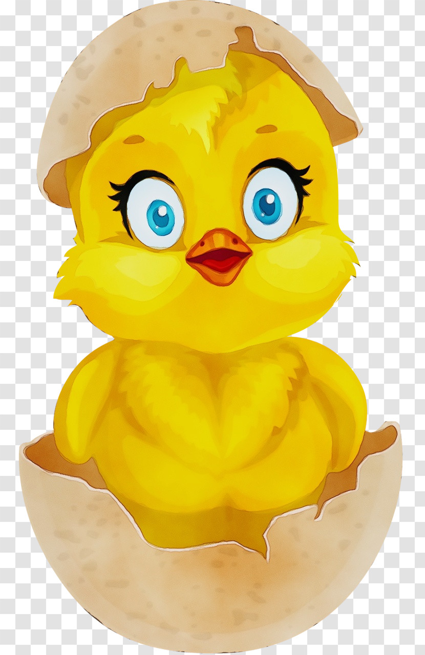 Yellow Rubber Ducky Bath Toy Toy Cartoon Transparent PNG