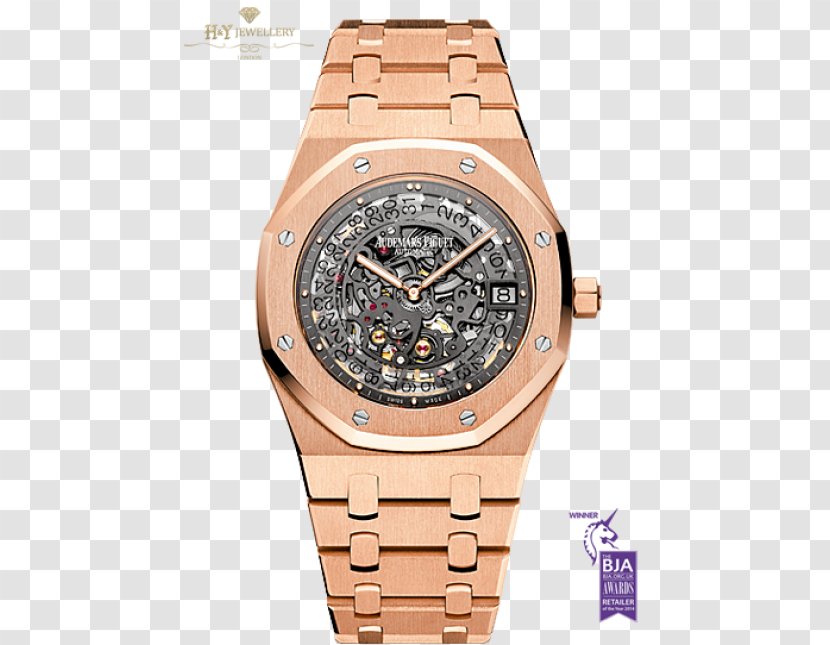 Audemars Piguet Watch Clock Gold Balance Wheel - Movement - Skeleton Fingers Transparent PNG