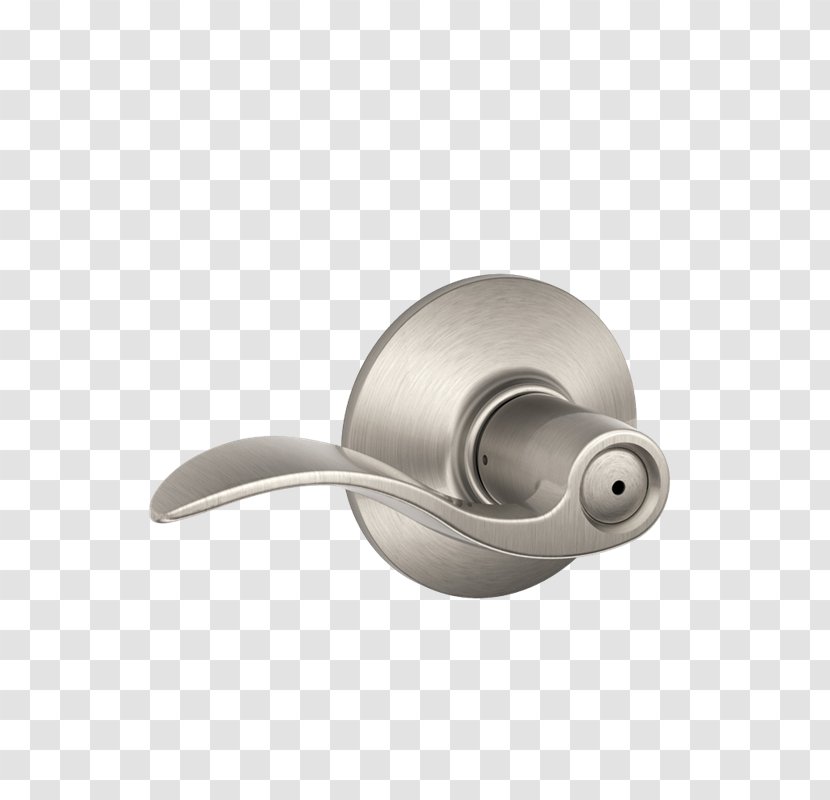 Door Handle Schlage Nickel Lockset - Allegion Transparent PNG