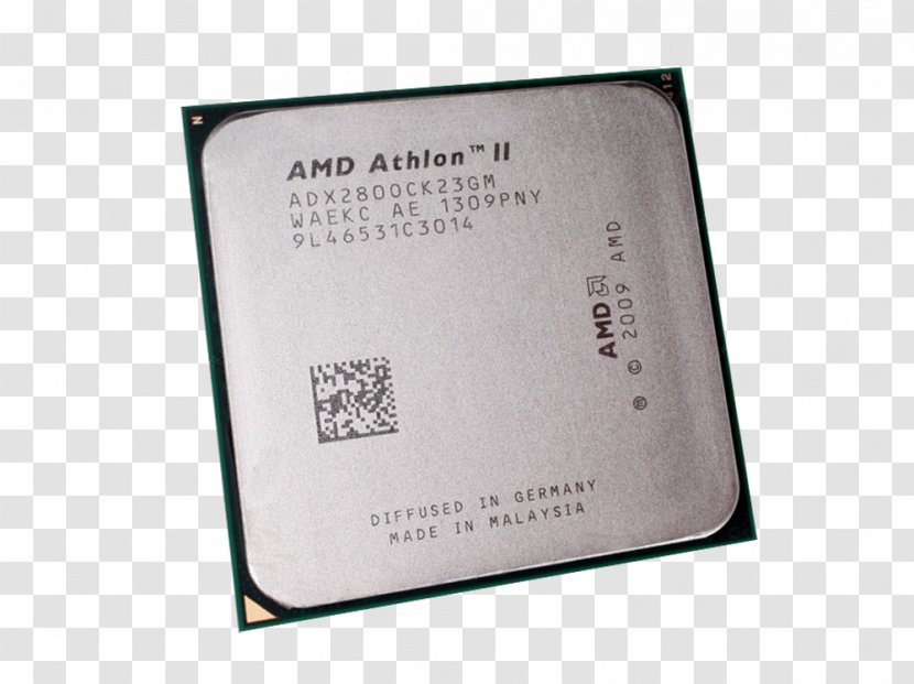 Athlon II Advanced Micro Devices Computer Central Processing Unit Transparent PNG