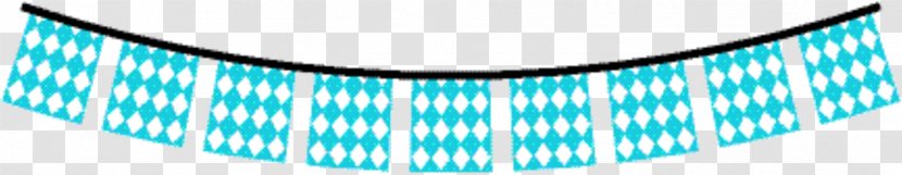 Blue Font Pattern Neck Line - Electric - Teal Transparent PNG