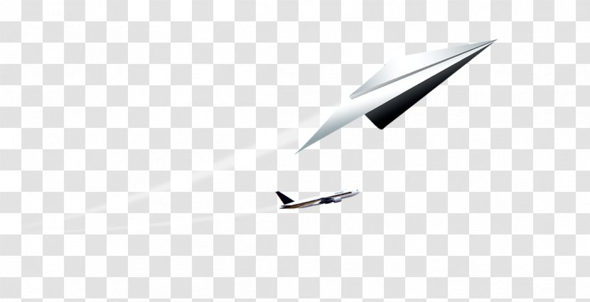 White Angle Brand Pattern - Black And - Business Paper Airplane Transparent PNG