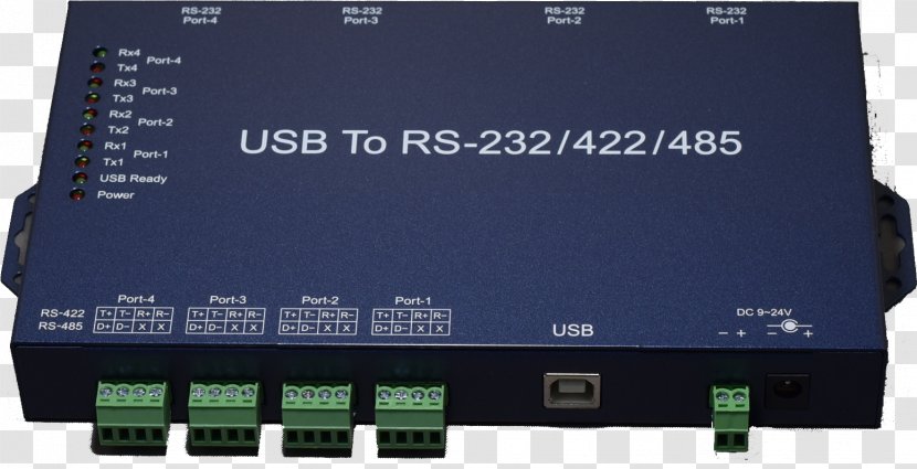 Ethernet Hub Electronics Serial Port RS-232 RS-422 - USB Transparent PNG