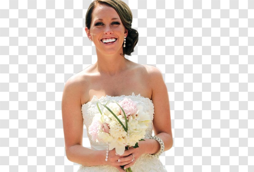 Wedding Dress Flower Bouquet Bride Marriage - Heart Transparent PNG