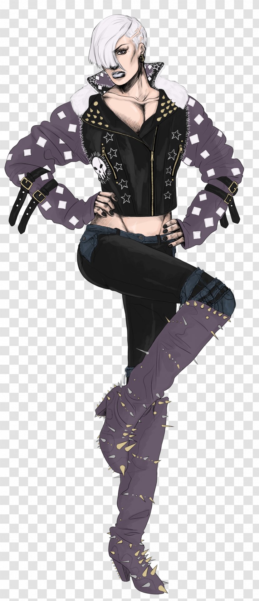 JoJo's Bizarre Adventure Stand Josuke Higashikata Phive Rivers Women's Fashion - Tree - Fan Transparent PNG