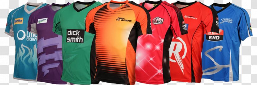 T-shirt Sleeve Outerwear ユニフォーム - Red - Cricket Jersey Transparent PNG