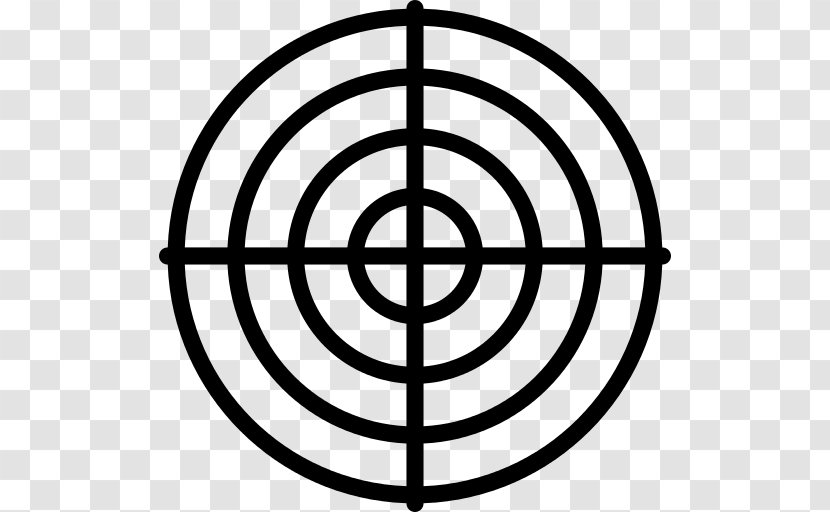 Vector Graphics Stock Photography Illustration Royalty-free - Symmetry - Shooting Target Reticle Transparent PNG