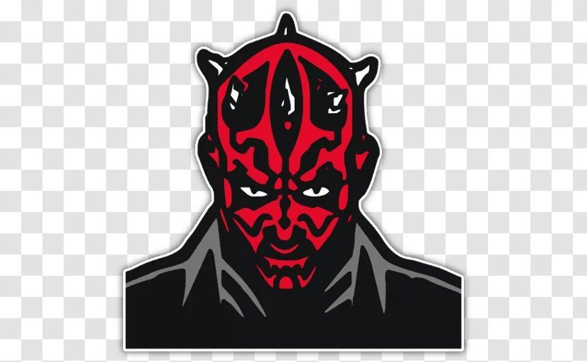 Darth Maul Anakin Skywalker Star Wars Obi-Wan Kenobi - Symbol - Doomguy Face Transparent PNG