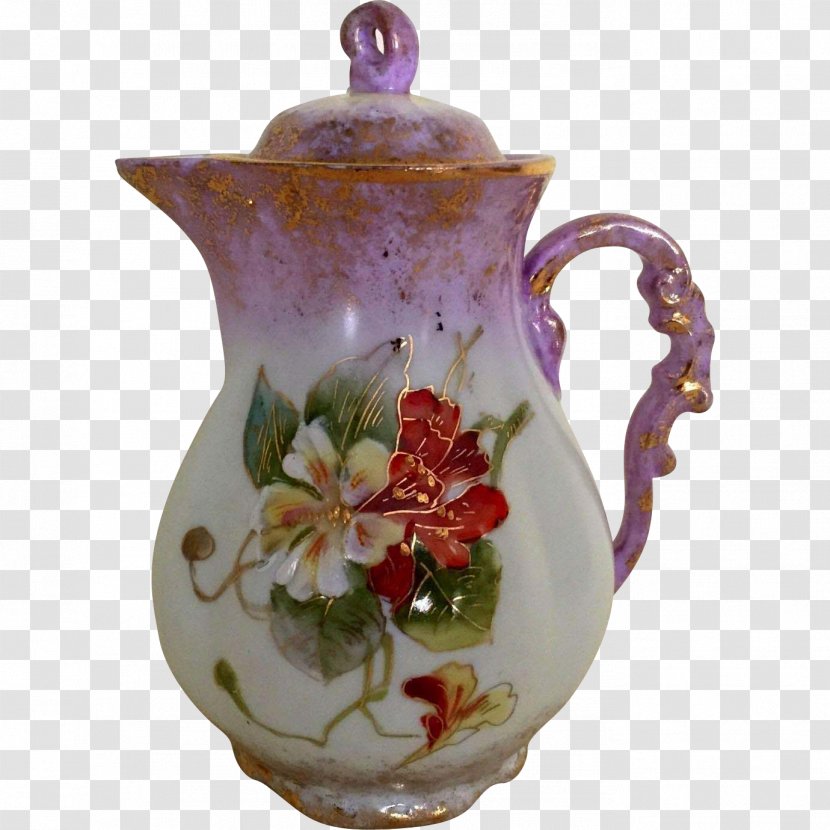 Saucer Pitcher Jug Teapot Ceramic - Vase Transparent PNG