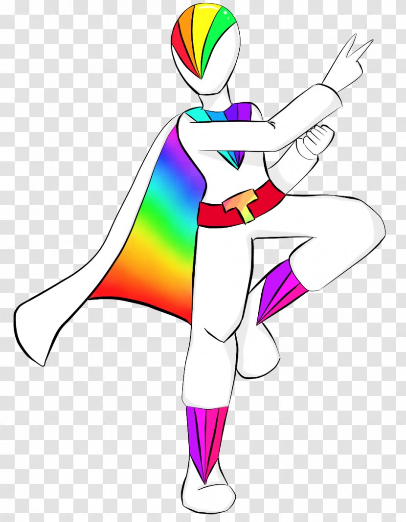 Drawing DeviantArt Rainbow - Artwork - Power Rangers Transparent PNG