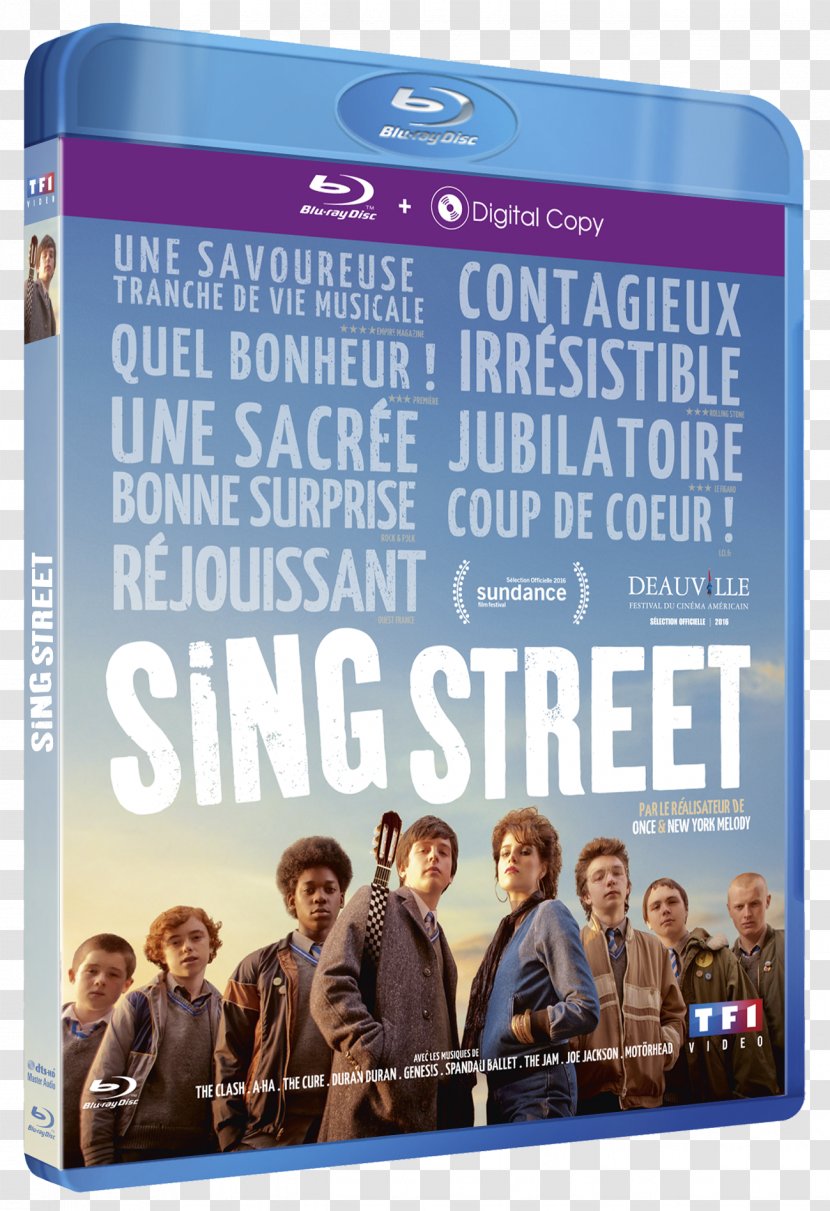 Blu-ray Disc Public Relations Poster Product 1080p - Sing Street Transparent PNG