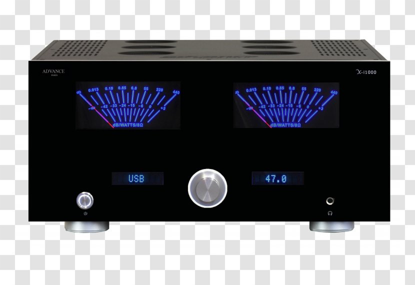 Audio Power Amplifier Stereophonic Sound Amplificador - Frame - Tonsil Transparent PNG