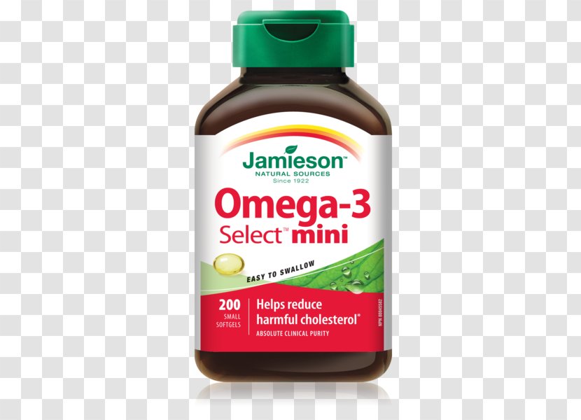 Jamieson Laboratories Vitamin Magnesium Deficiency Acid Gras Omega-3 - Fish Oil - Tablet Transparent PNG