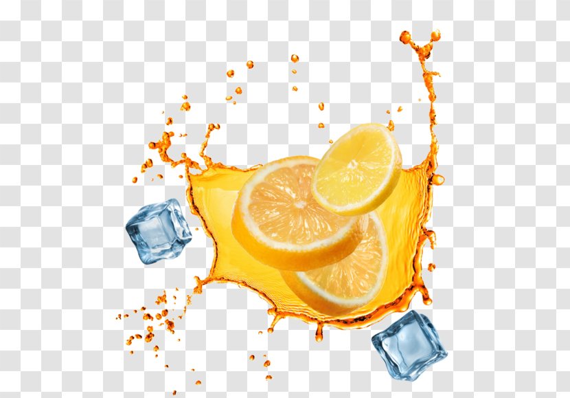 Orange Juice Iced Tea Lemon - Citrus Transparent PNG