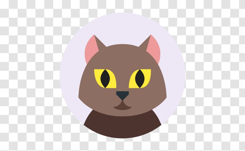 Cat User Profile Avatar - Carnivoran Transparent PNG