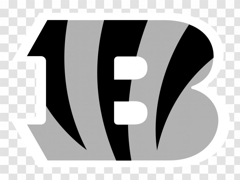 Cincinnati Bengals NFL Decal Los Angeles Rams American Football - Bumper Sticker - Black And White Transparent PNG