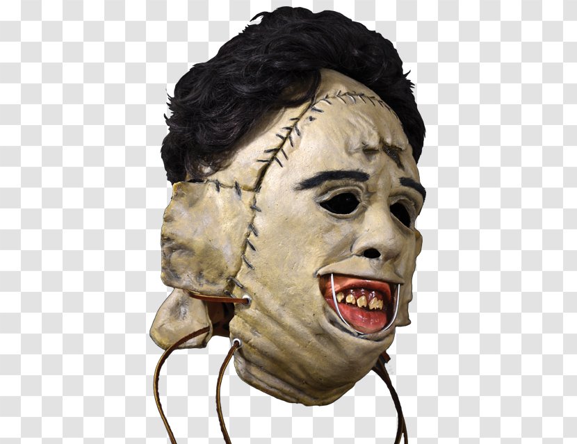The Texas Chain Saw Massacre Leatherface Chainsaw Mask Costume - Halloween Film Series Transparent PNG