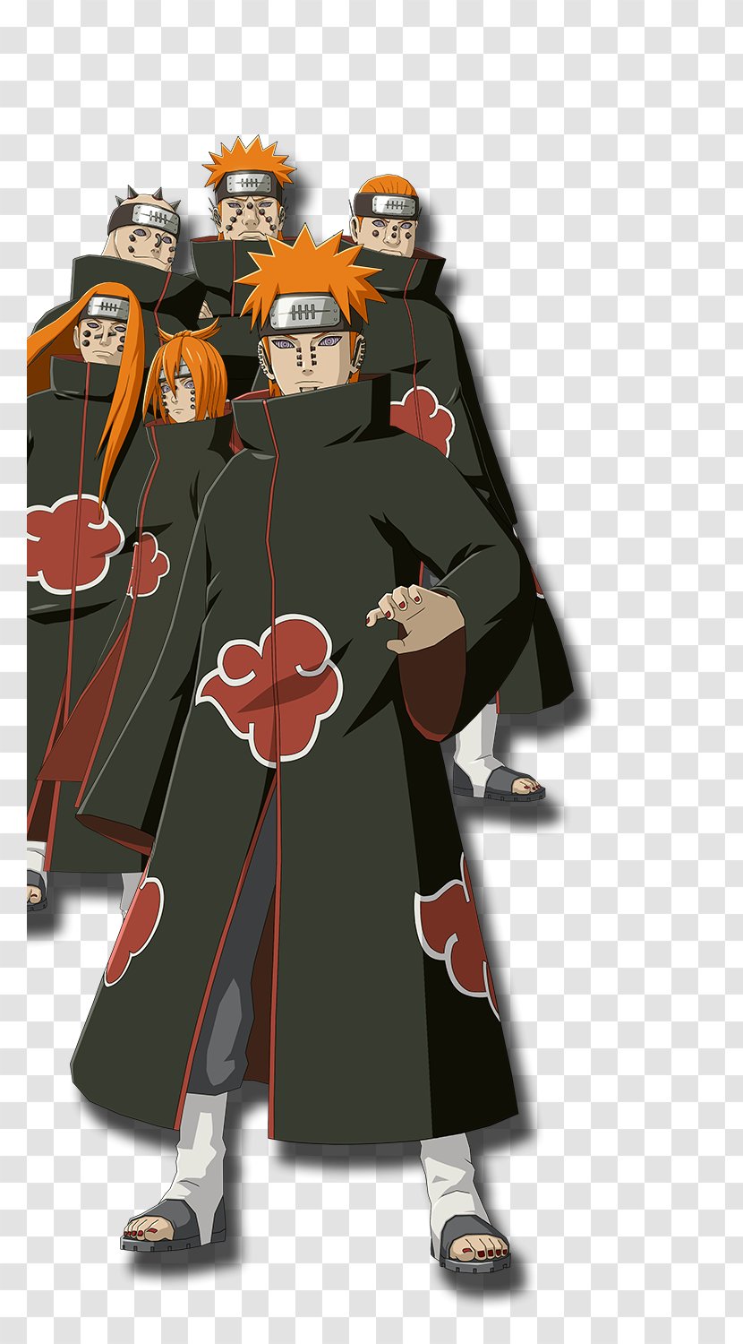 Pain Naruto: Ultimate Ninja Storm Naruto Shippuden: 4 Generations Uzumaki - Silhouette Transparent PNG