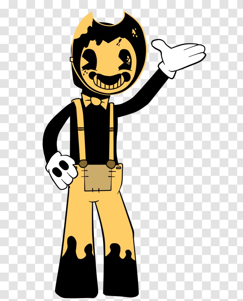 Bendy And The Ink Machine Cuphead Character Clip Art - Mask Transparent PNG