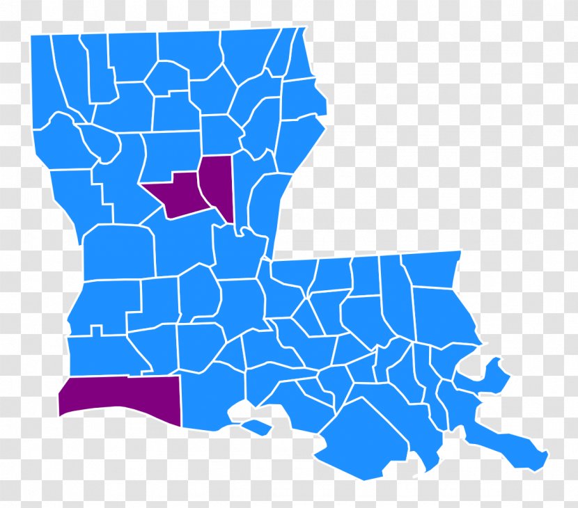 United States Presidential Election In Louisiana, 1972 US 2016 2012 - Us State - Map Transparent PNG