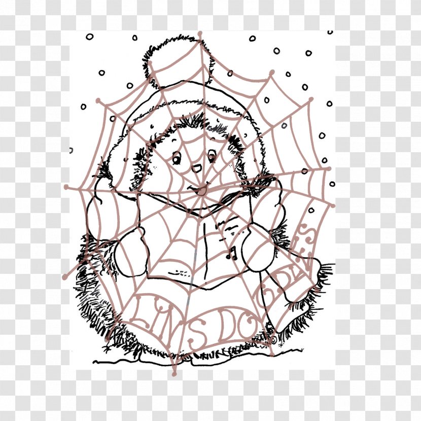 Visual Arts Sketch - Frame - Hedgehog Stamp Transparent PNG