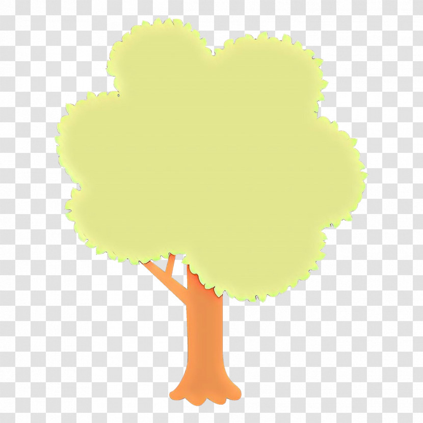 Yellow Tree Plant Transparent PNG