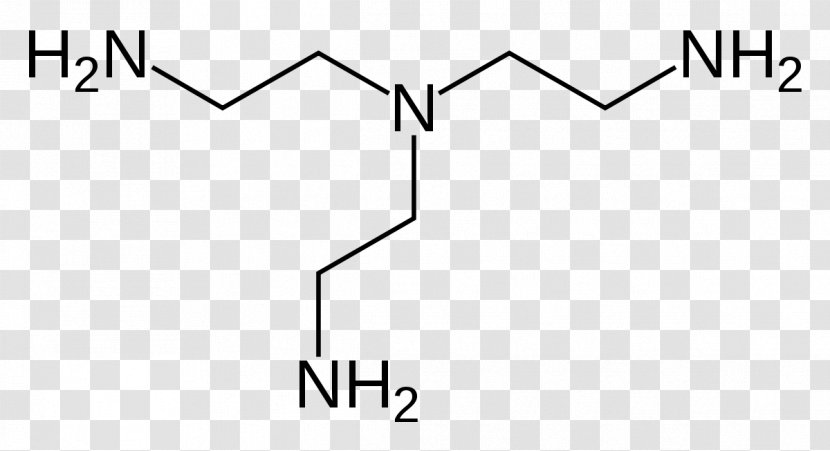 Tris(2-aminoethyl)amine Triethylenetetramine Chemistry Organic Compound - White - Ethylamine Transparent PNG