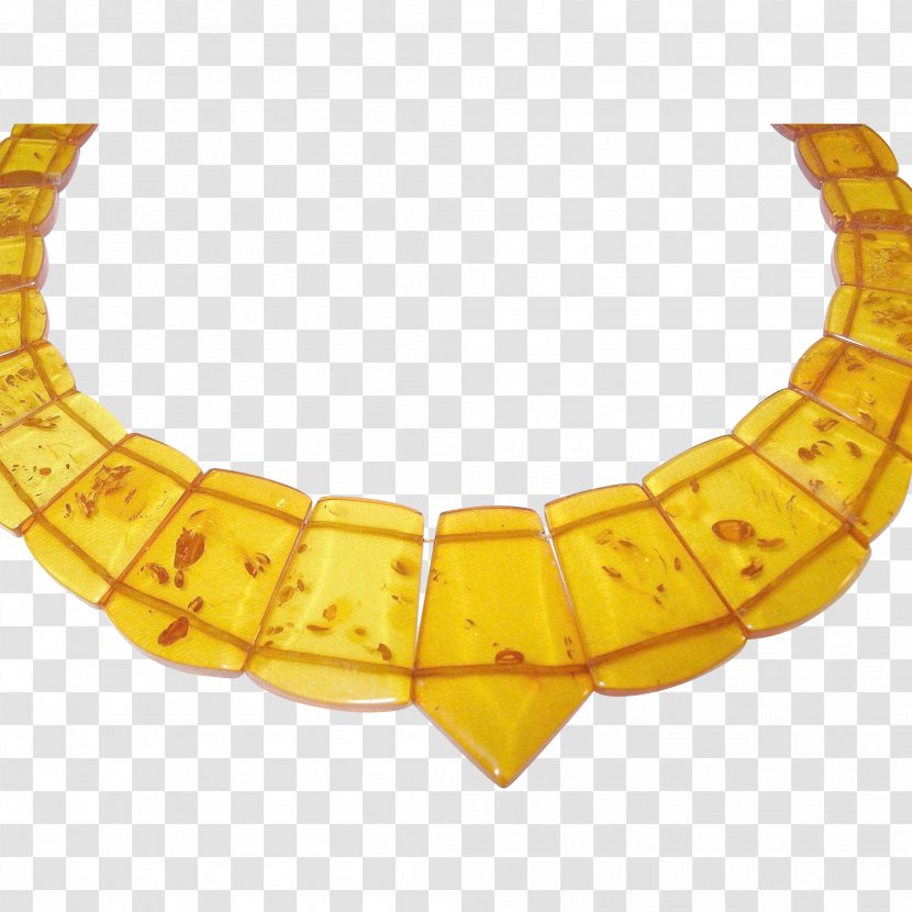 Necklace Product Design - Amber Transparent PNG