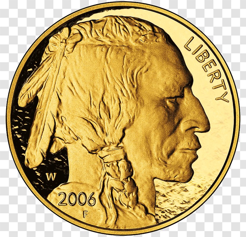 American Buffalo Bullion Coin Gold United States Of America - Eagle Transparent PNG