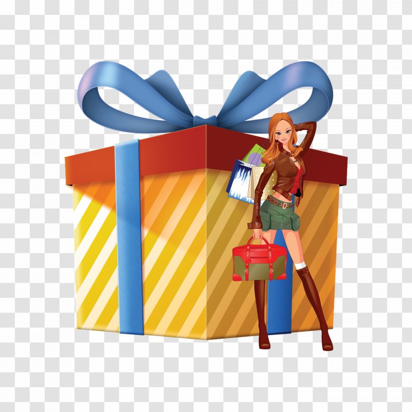 Fashion Gift Icon - Color - Creative Shopping Transparent PNG